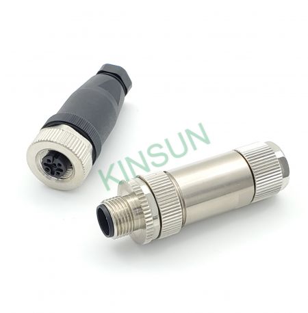 Montagem rápida M12 - Conector de montagem rápida M12 à prova d'água